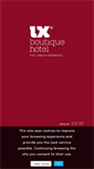 Mobile Screenshot of lxboutiquehotel.com