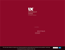 Tablet Screenshot of lxboutiquehotel.com